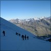 Training near Mt Blanc, Chamonix