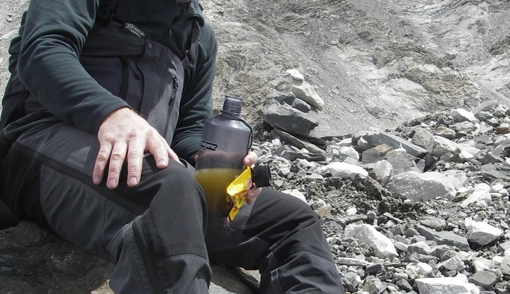 Mark Wilson en route to Camp 1