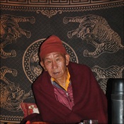 The Lama at Tengboche monestry
