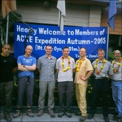 Cho Oyu 2005 team in Kathmandu