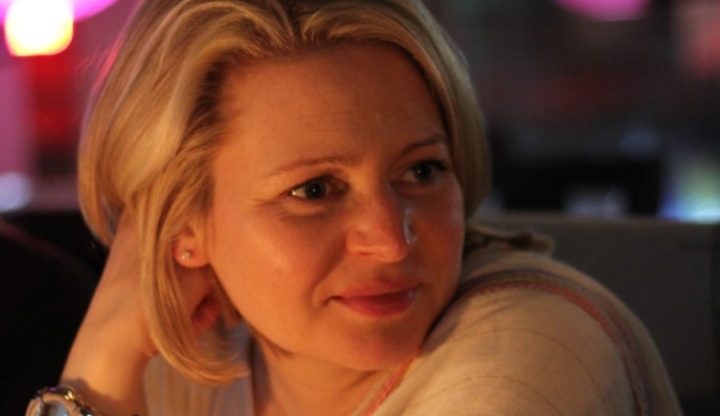 Karen Salmon in Kathmandu