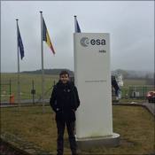 Alfred outside the ESA