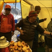 Lunch at Base Camp