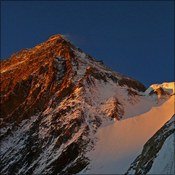 Alpenglow on Everest